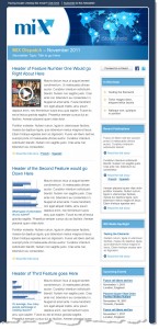 MIX Newsletter Redesign - After