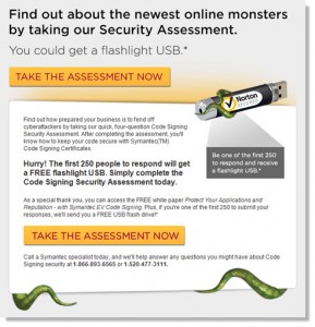 symantec email campaign