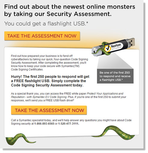 symantec email campaign