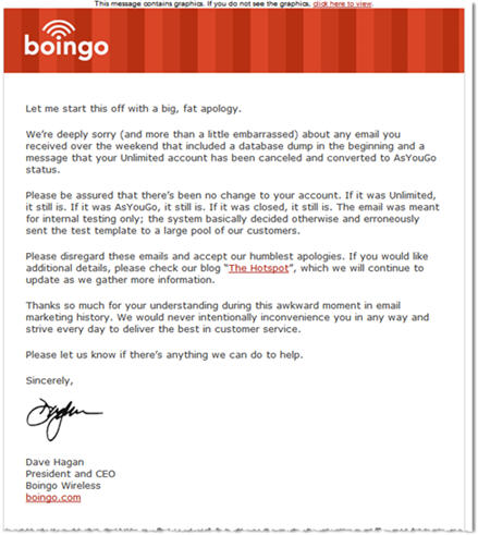 When Emails Go Bad: A Lesson in How to Apologize